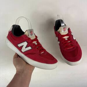 New Balance CT300 Sneakers Mens 8 Red White Low Top Athletic Running Shoes